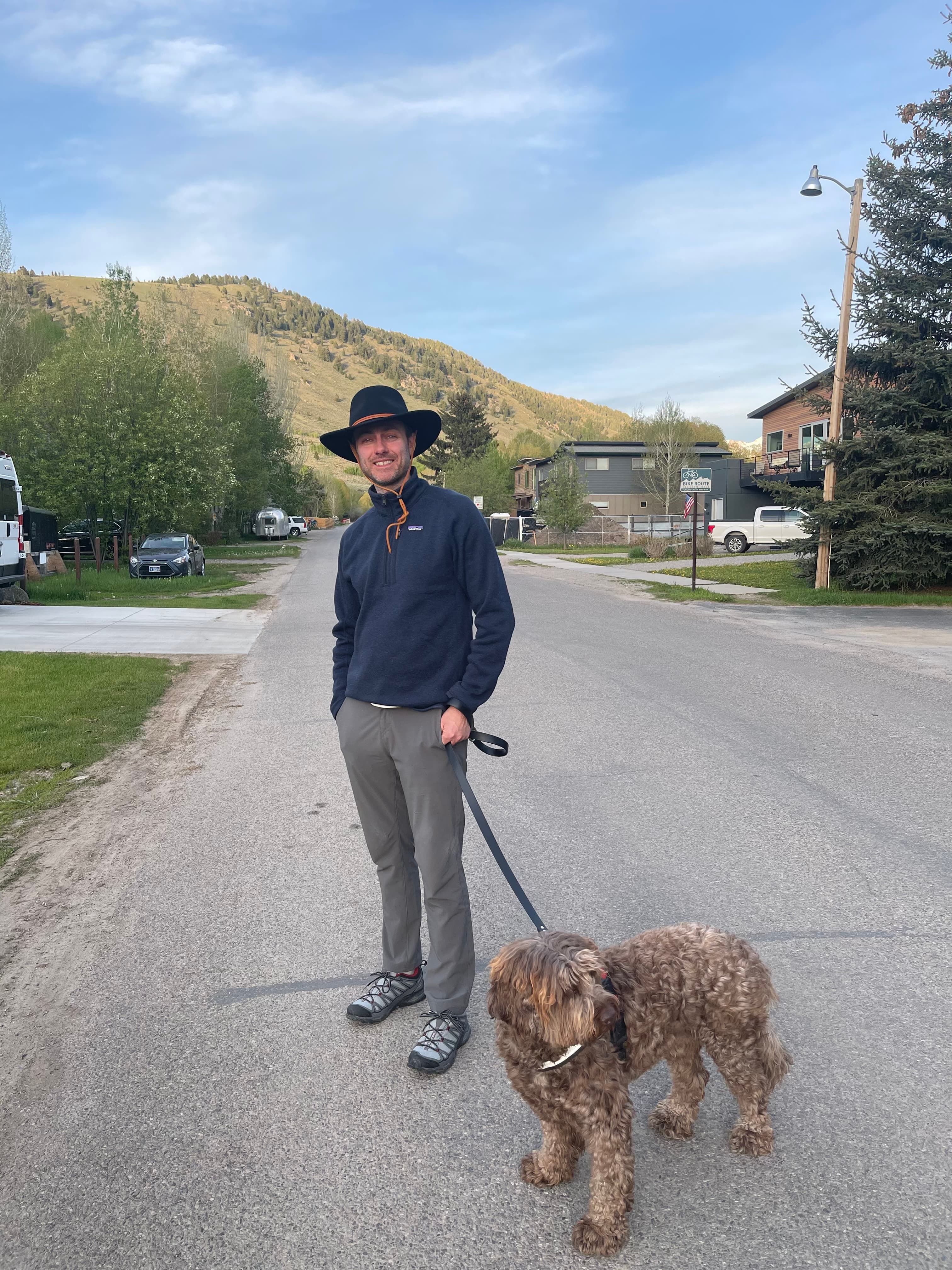 Walking Ned in Wyoming